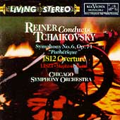 Reiner / Tchaikovsky - Reiner Conducts Tchaikovsky / Chicago Symphony Cover Art