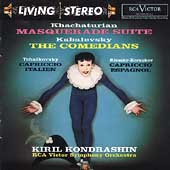 Kabalevsky / Khachaturian / Kondrashin - Khachaturian: Masquerade Suite;  Kabalevsky / Kondrashin Cover Art
