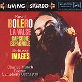 Bso / Munch / Ravel - Ravel: Bolero, etc; Debussy: Images / Munch, Boston Symphony Cover Art